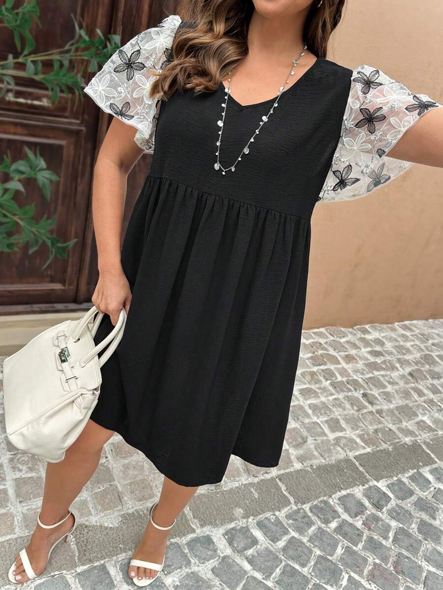 Willow | Ditsy Floral Midi Dress