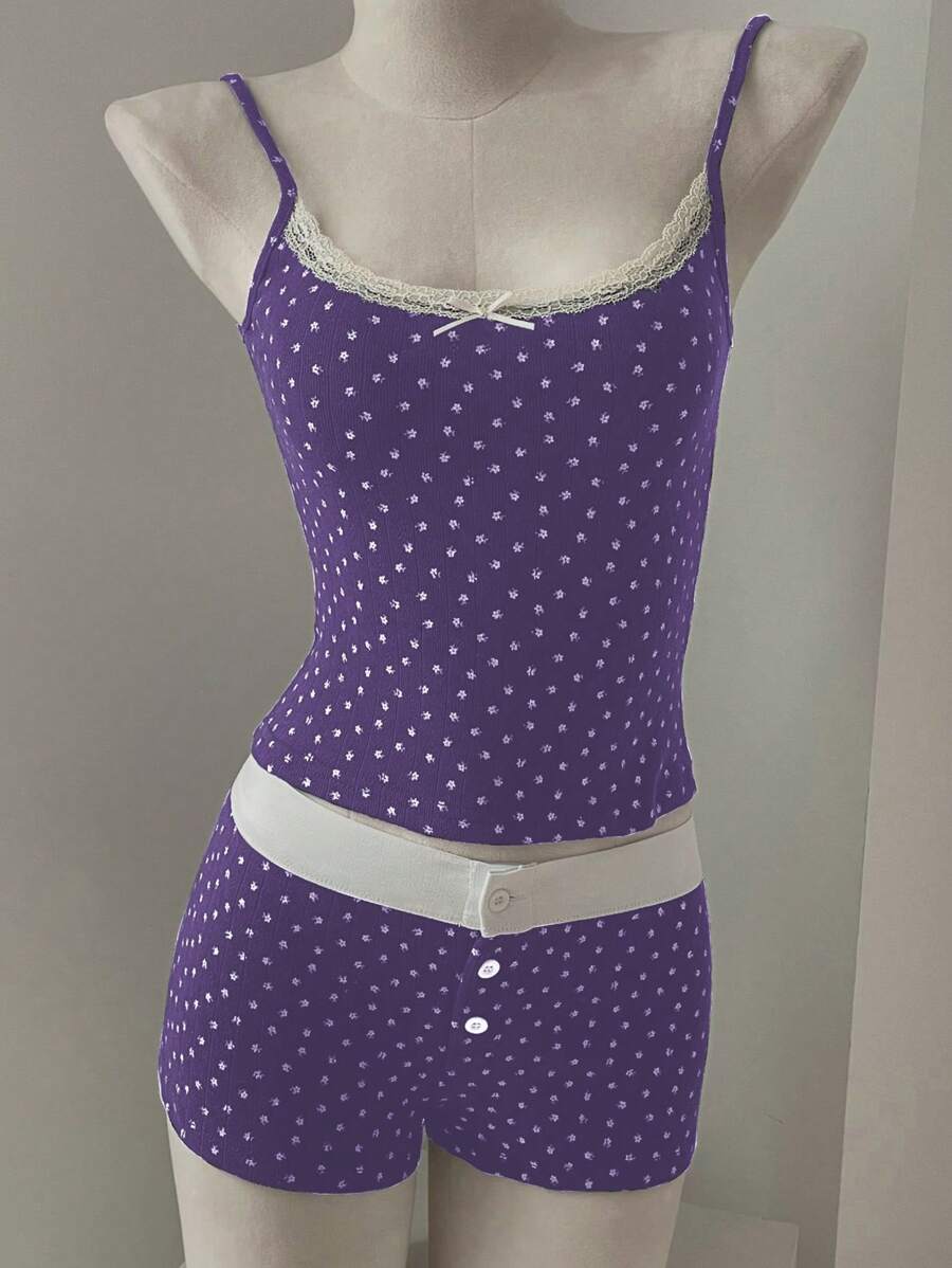 Daisy | Floral Cami and Shorts Set