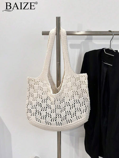 Breezy | Woven Beach Tote Bag
