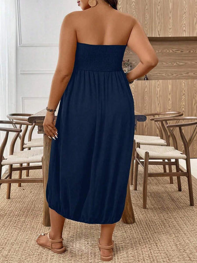 Breezy | Versatile Black Midi Dress