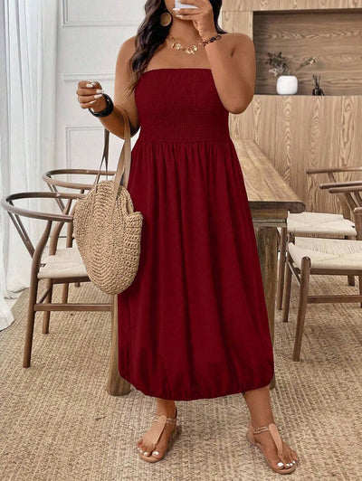 Breezy | Versatile Black Midi Dress