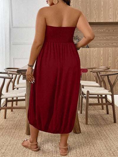 Breezy | Versatile Black Midi Dress