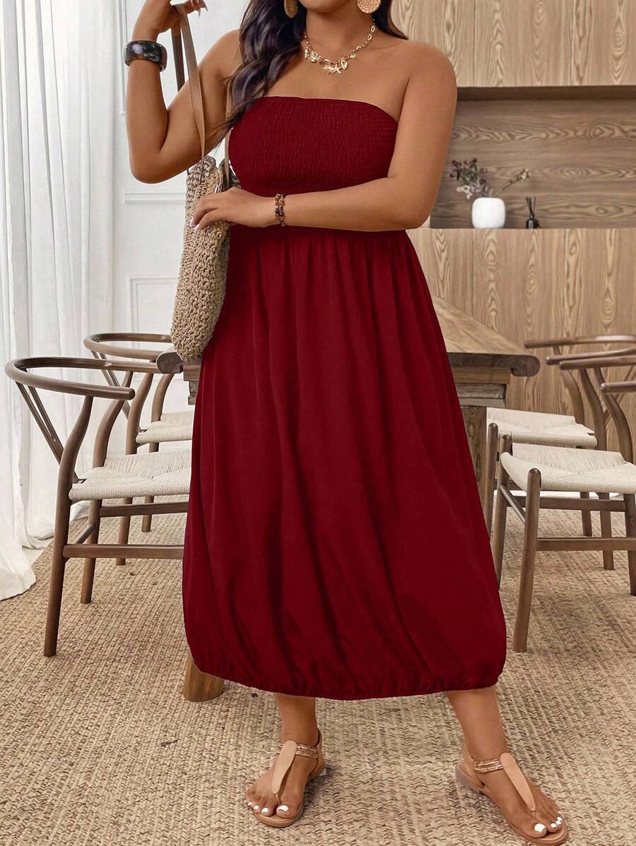 Breezy | Versatile Black Midi Dress