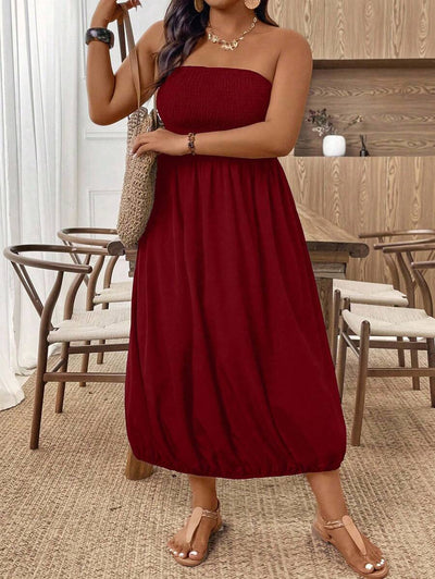 Breezy | Versatile Black Midi Dress