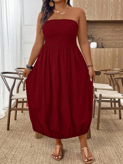 Breezy | Versatile Black Midi Dress