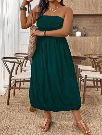 Breezy | Versatile Black Midi Dress