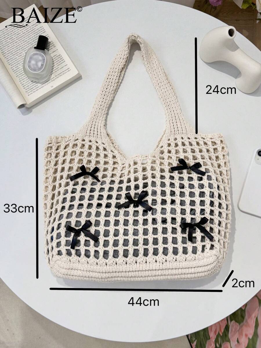 Breezy | Woven Beach Tote Bag