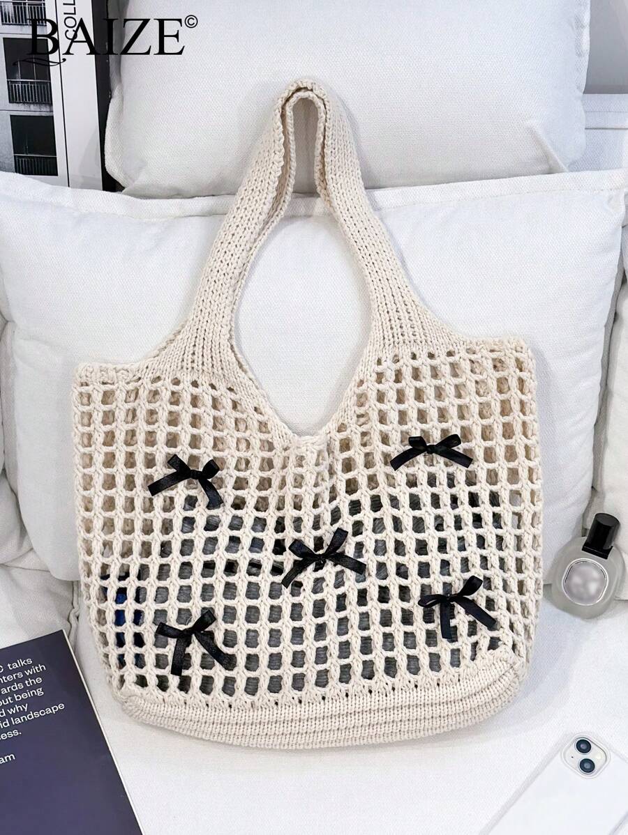 Breezy | Woven Beach Tote Bag