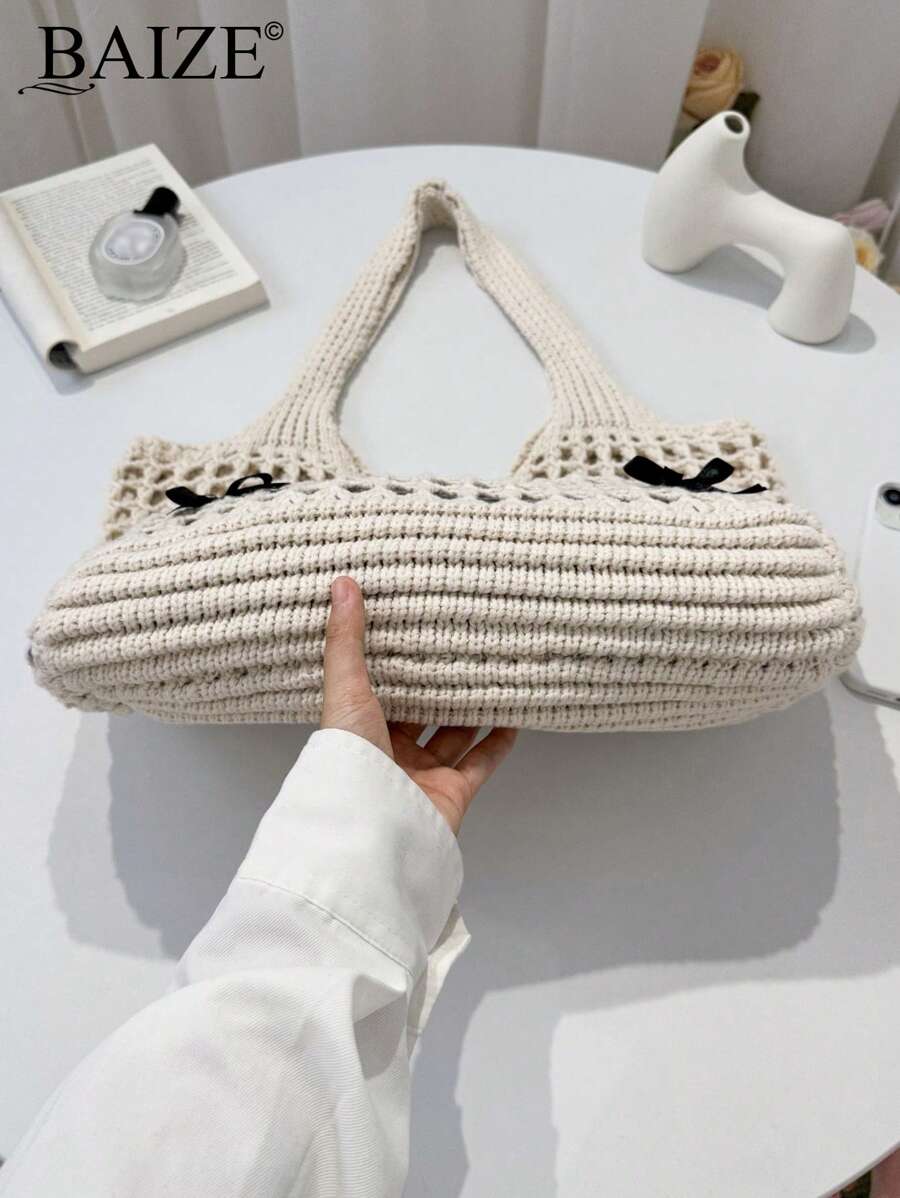 Breezy | Woven Beach Tote Bag
