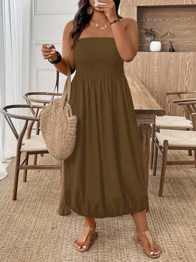 Breezy | Versatile Black Midi Dress