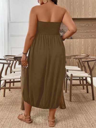 Breezy | Versatile Black Midi Dress