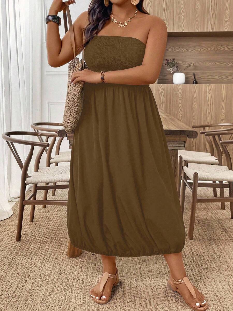 Breezy | Versatile Black Midi Dress