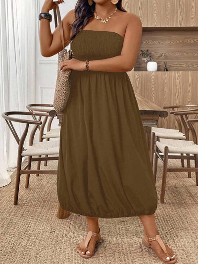 Breezy | Versatile Black Midi Dress