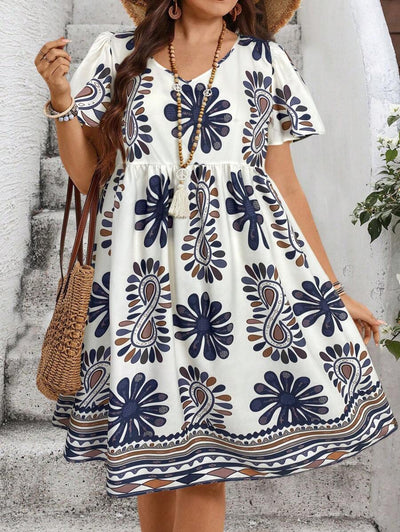 Willow | Ditsy Floral Midi Dress