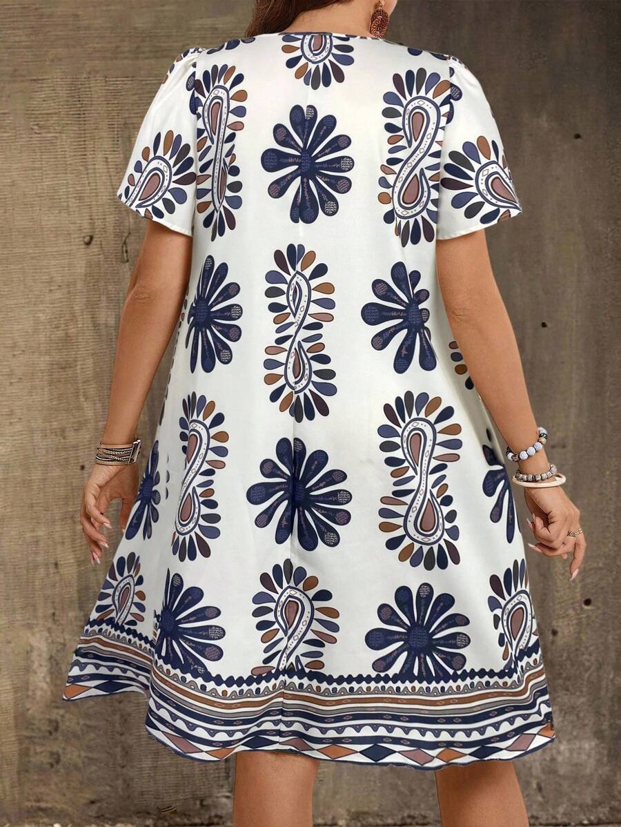 Willow | Ditsy Floral Midi Dress