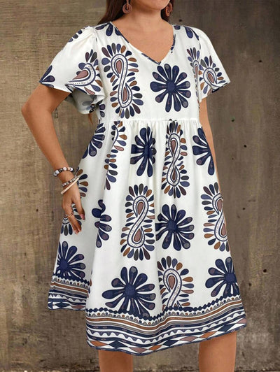 Willow | Ditsy Floral Midi Dress