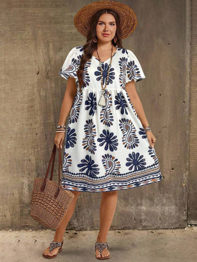 Willow | Ditsy Floral Midi Dress