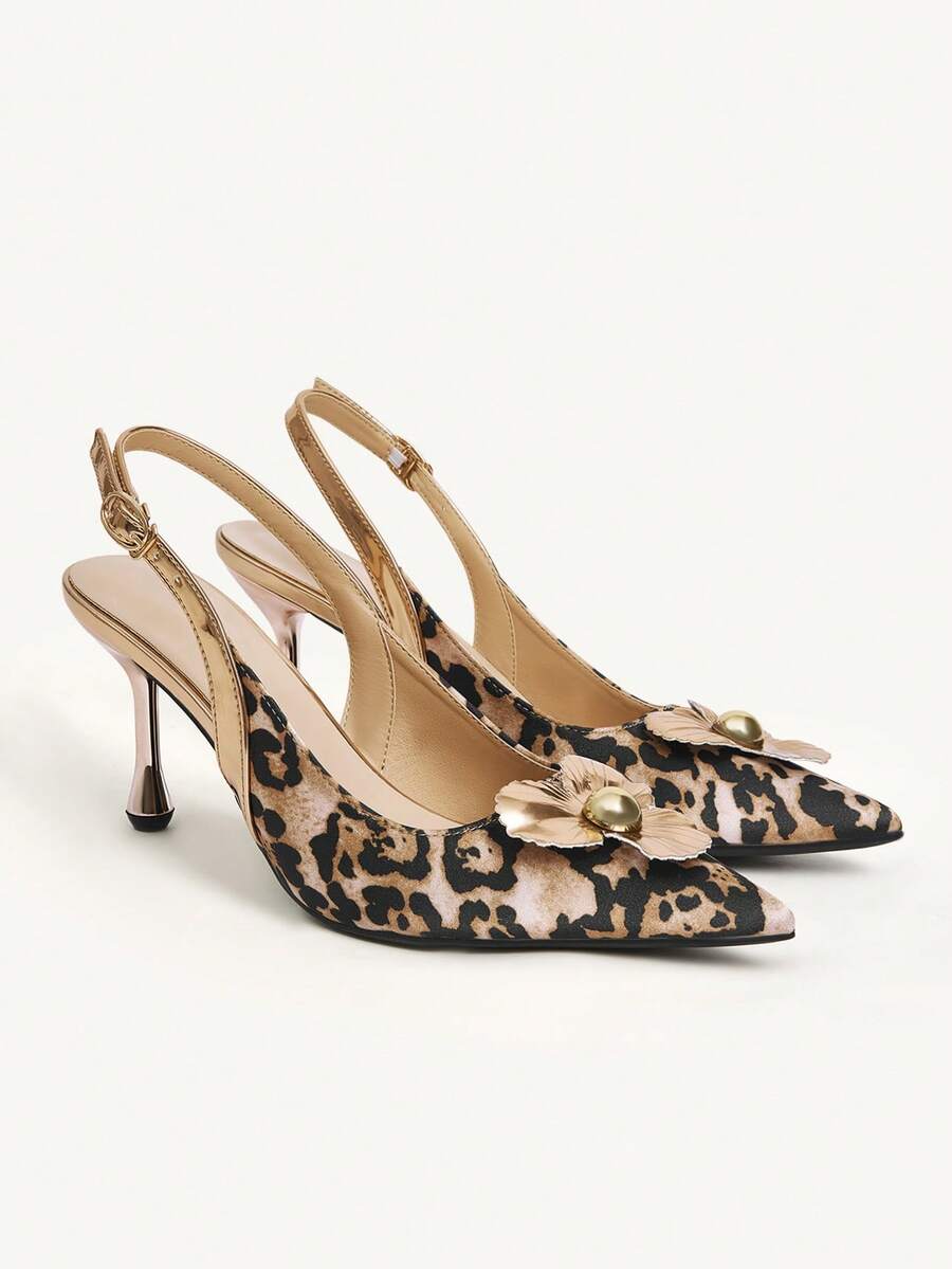 Cleo | Chic Leopard Print Heels