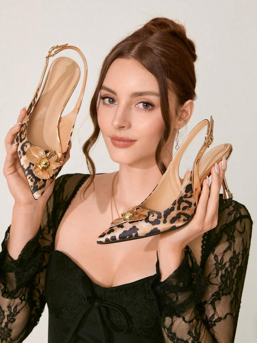 Cleo | Chic Leopard Print Heels