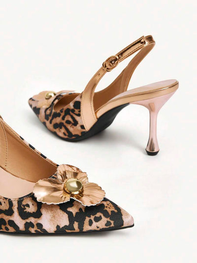 Cleo | Chic Leopard Print Heels
