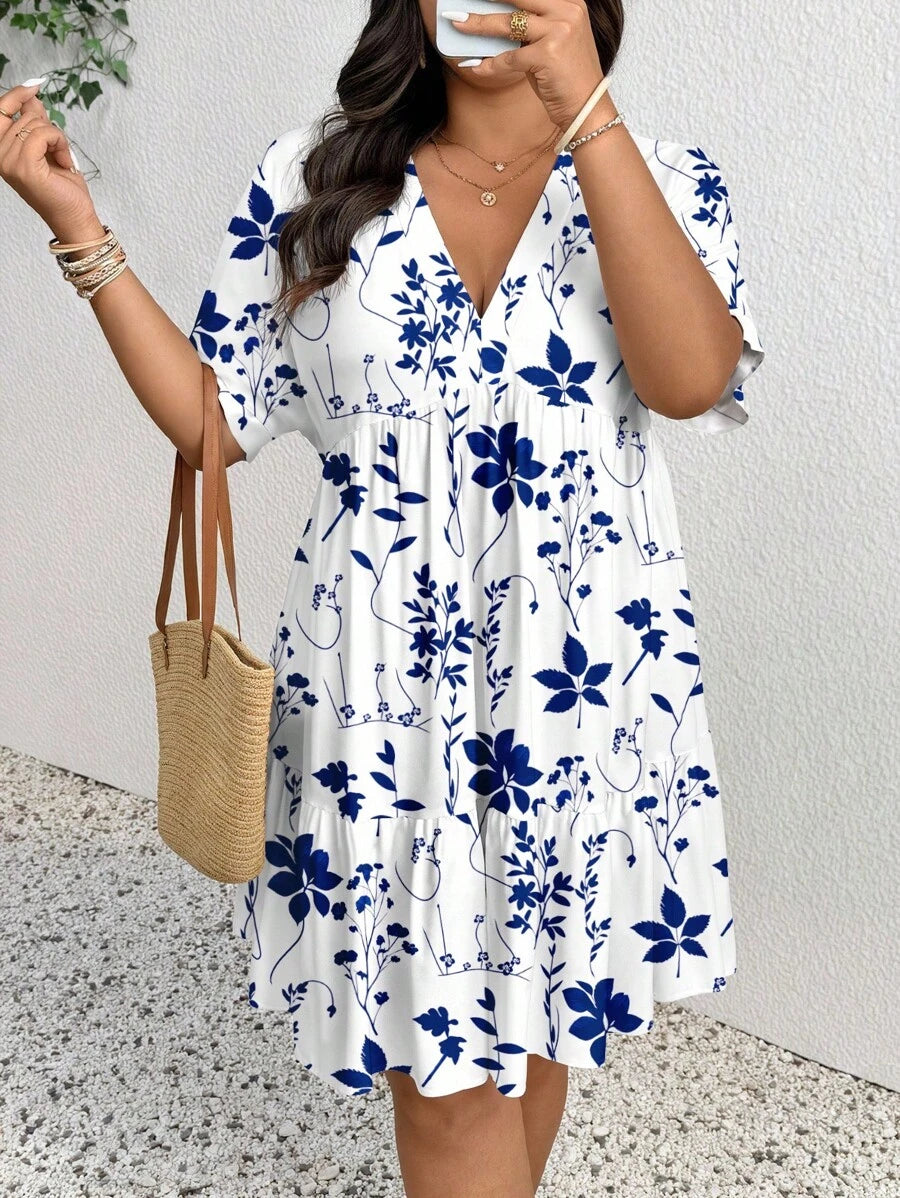 Bella | Flared Hem Summer Dress