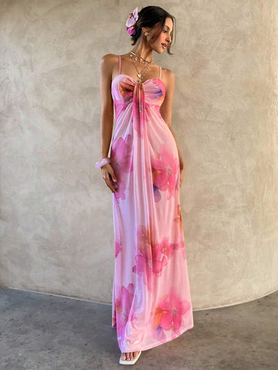 Aurelia | Elegant Floral Maxi Dress