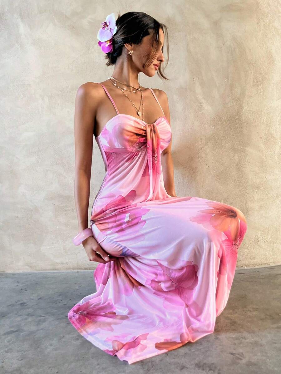 Aurelia | Elegant Floral Maxi Dress