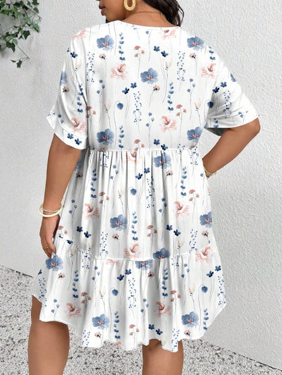 Bella | Flared Hem Summer Dress