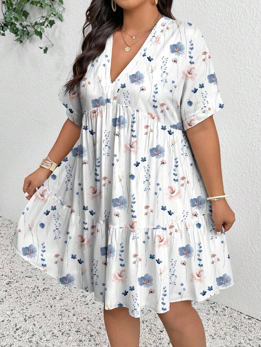 Flora | Retro Floral Summer Dress