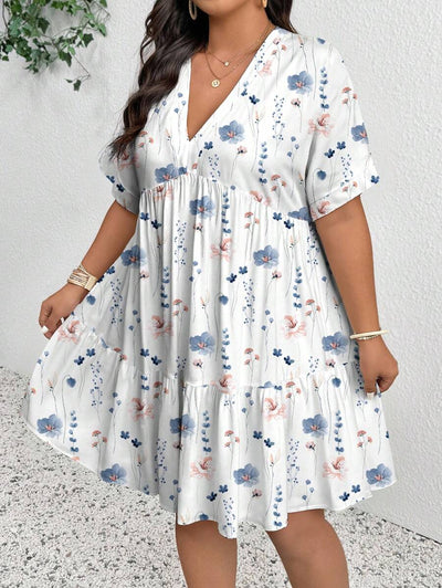 Flora | Retro Floral Summer Dress