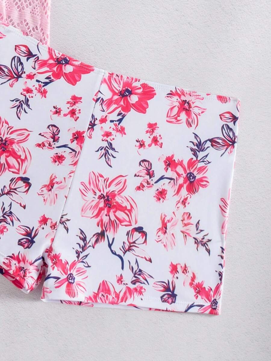 Coastal | Floral Tankini Set