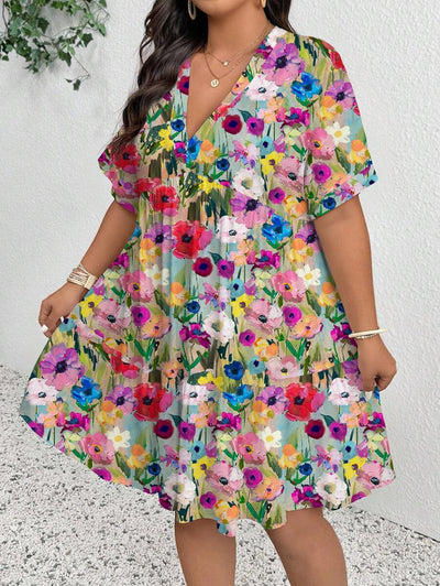 Bella | Flared Hem Summer Dress