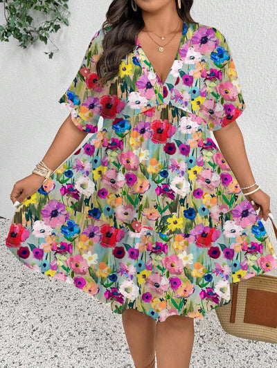 Flora | Retro Floral Summer Dress