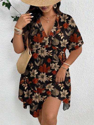 Flora | Retro Floral Summer Dress