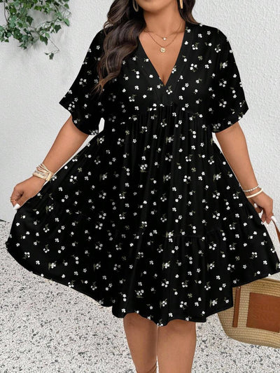 Flora | Retro Floral Summer Dress