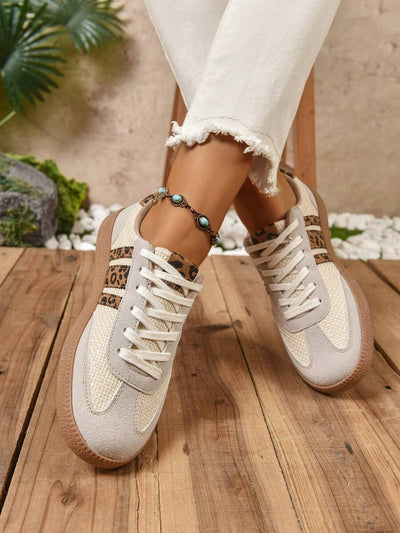 Zara | Chic Leopard Print Sneakers