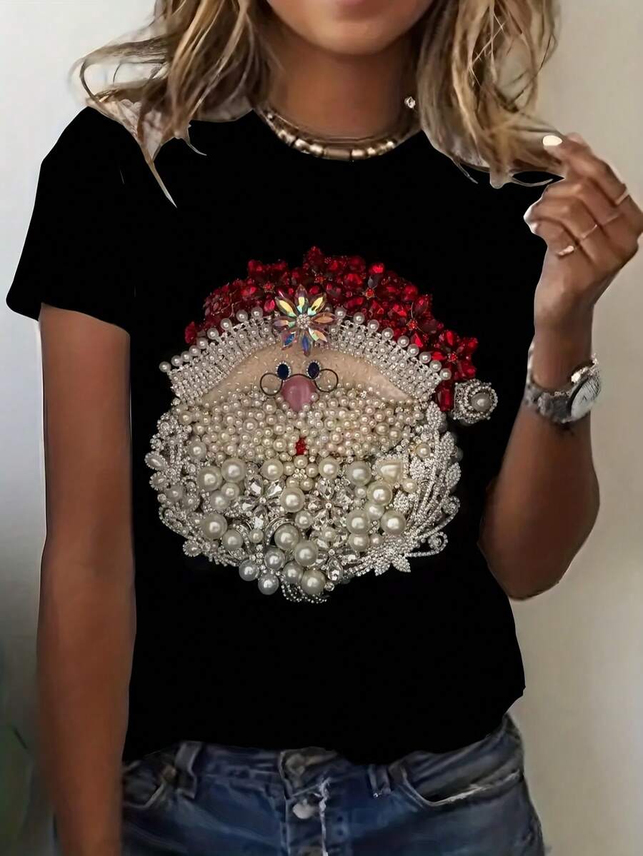 Jolly | Vintage Santa Graphic Tee