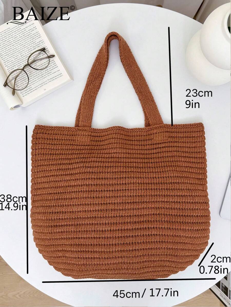 Breezy | Woven Beach Tote Bag