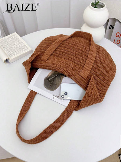 Breezy | Woven Beach Tote Bag