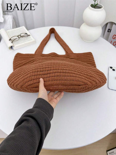 Breezy | Woven Beach Tote Bag