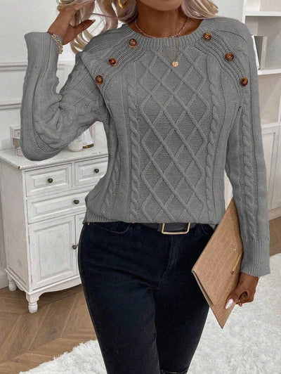 Kira | Cozy Cable Knit Sweater