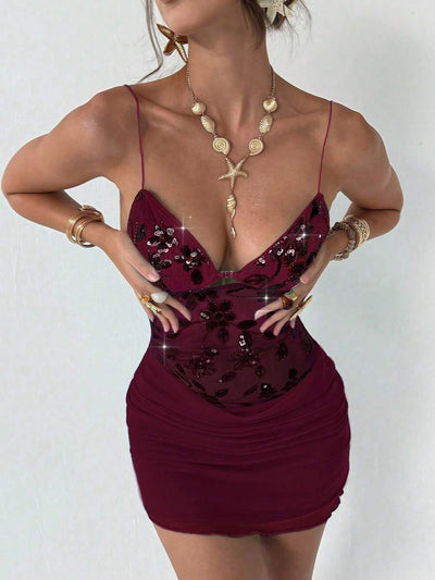 Luna | Sexy Sequin Mini Dress