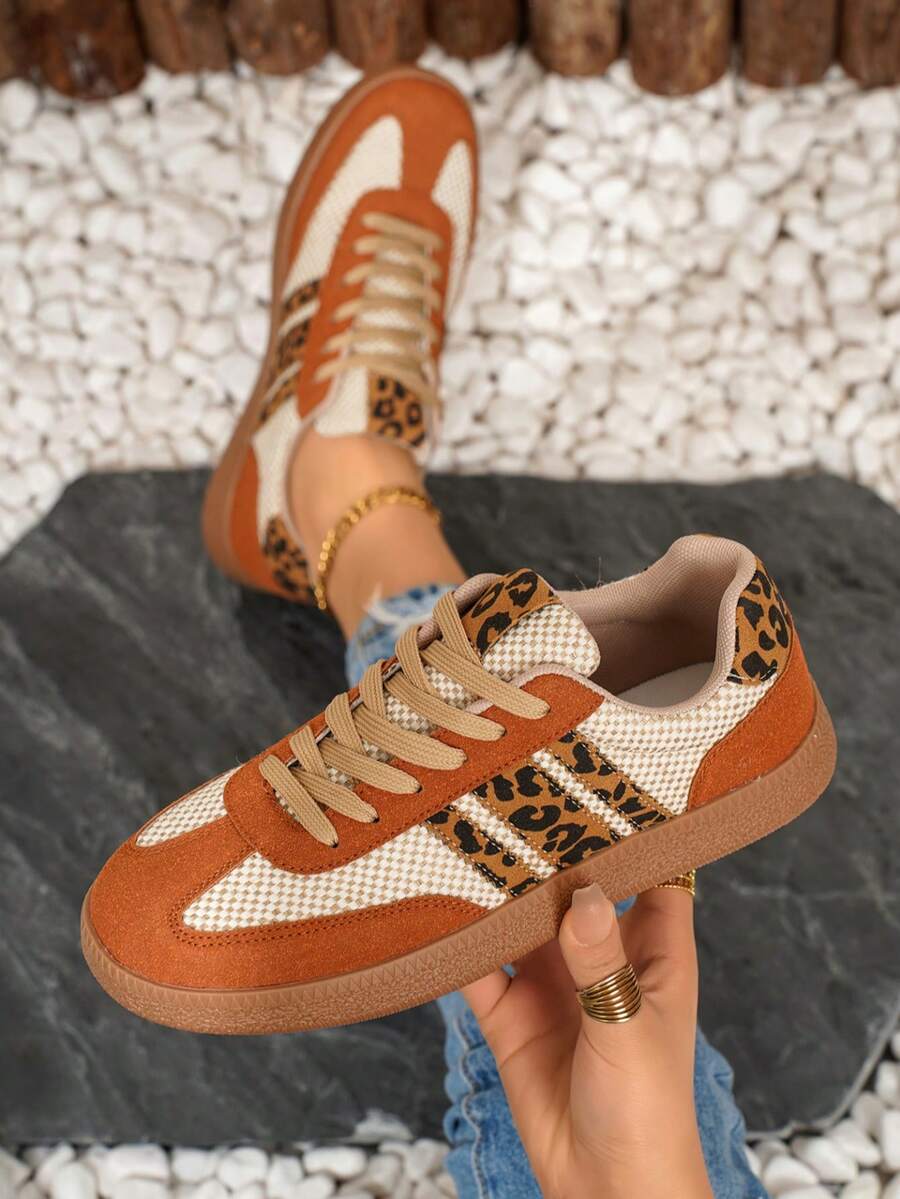 Zara | Chic Leopard Print Sneakers