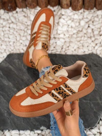 Zara | Chic Leopard Print Sneakers