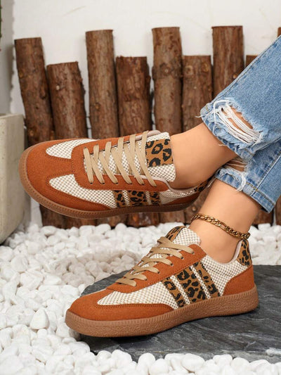 Zara | Chic Leopard Print Sneakers