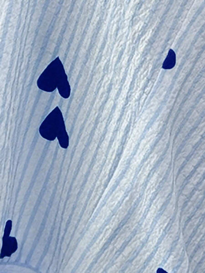 Luxe | Heart Striped Pyjama Set