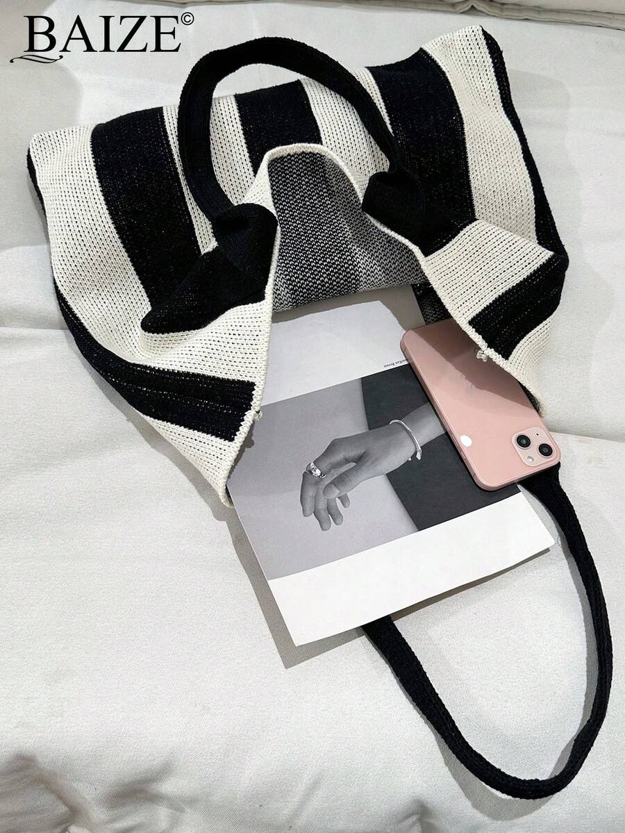 Breezy | Woven Beach Tote Bag