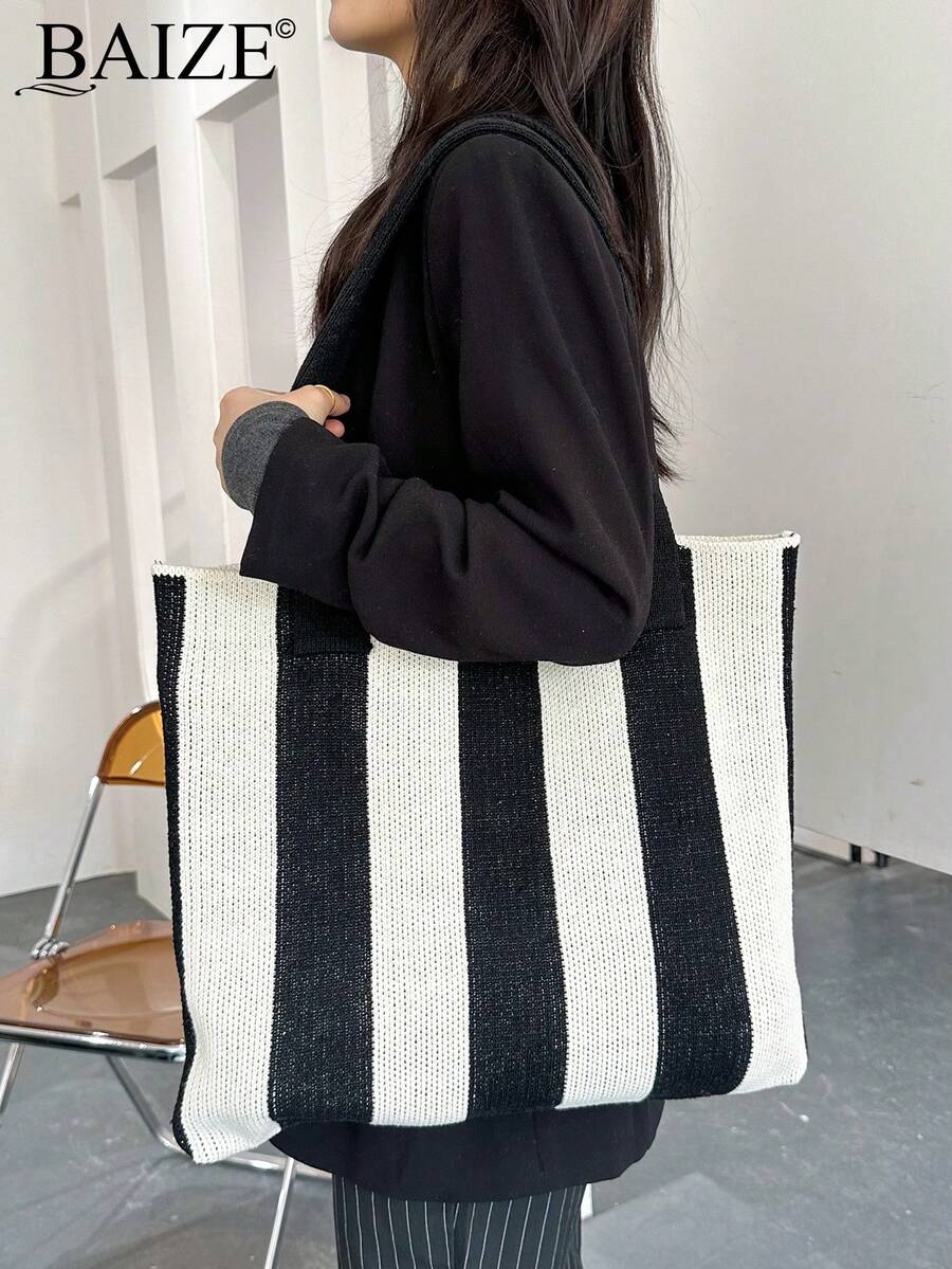 Breezy | Woven Beach Tote Bag