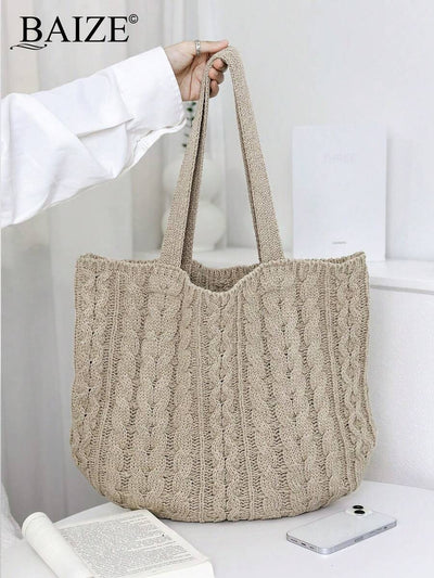 Breezy | Woven Beach Tote Bag