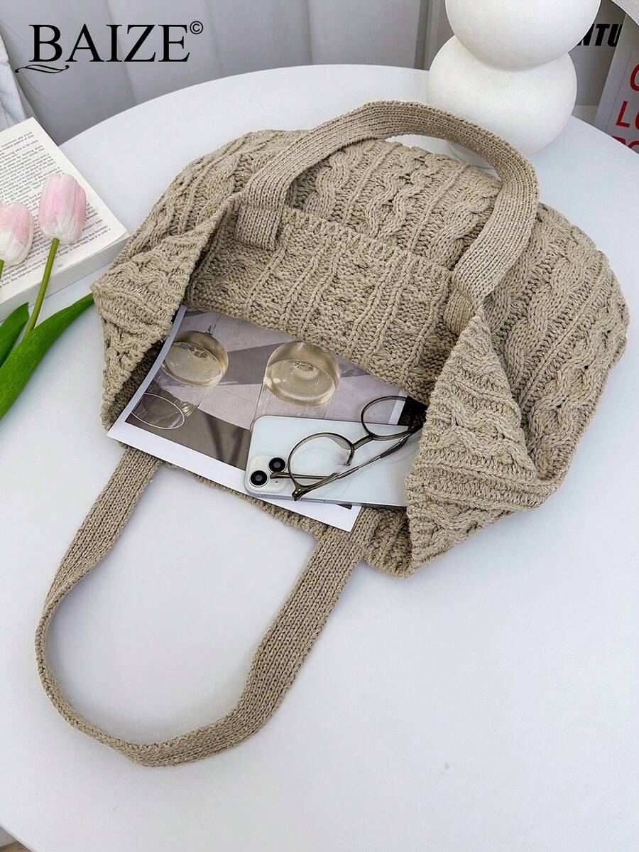 Breezy | Woven Beach Tote Bag